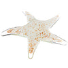 White Gold Copper Starfish Figurine