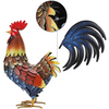 Rooster Decor Garden Statue Chicken Yard Lawn Art Sculpture Outdoor